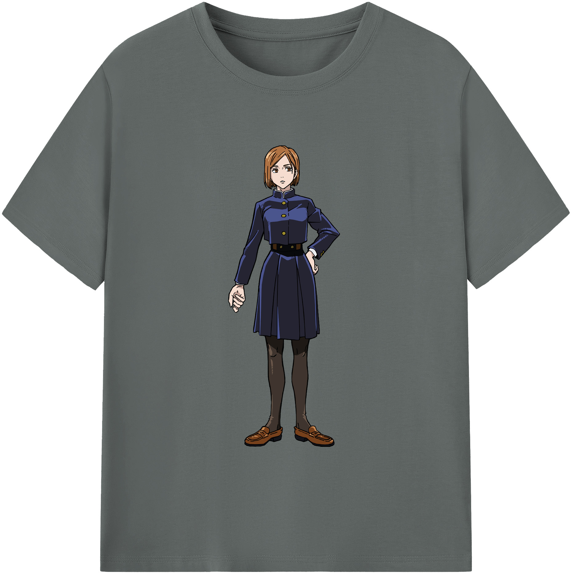 （画像用） 呪術廻戦 Jujutsu Kaisen 綿100％ メンズ半袖Tシャツ｜肌触りやわらか＆通気性